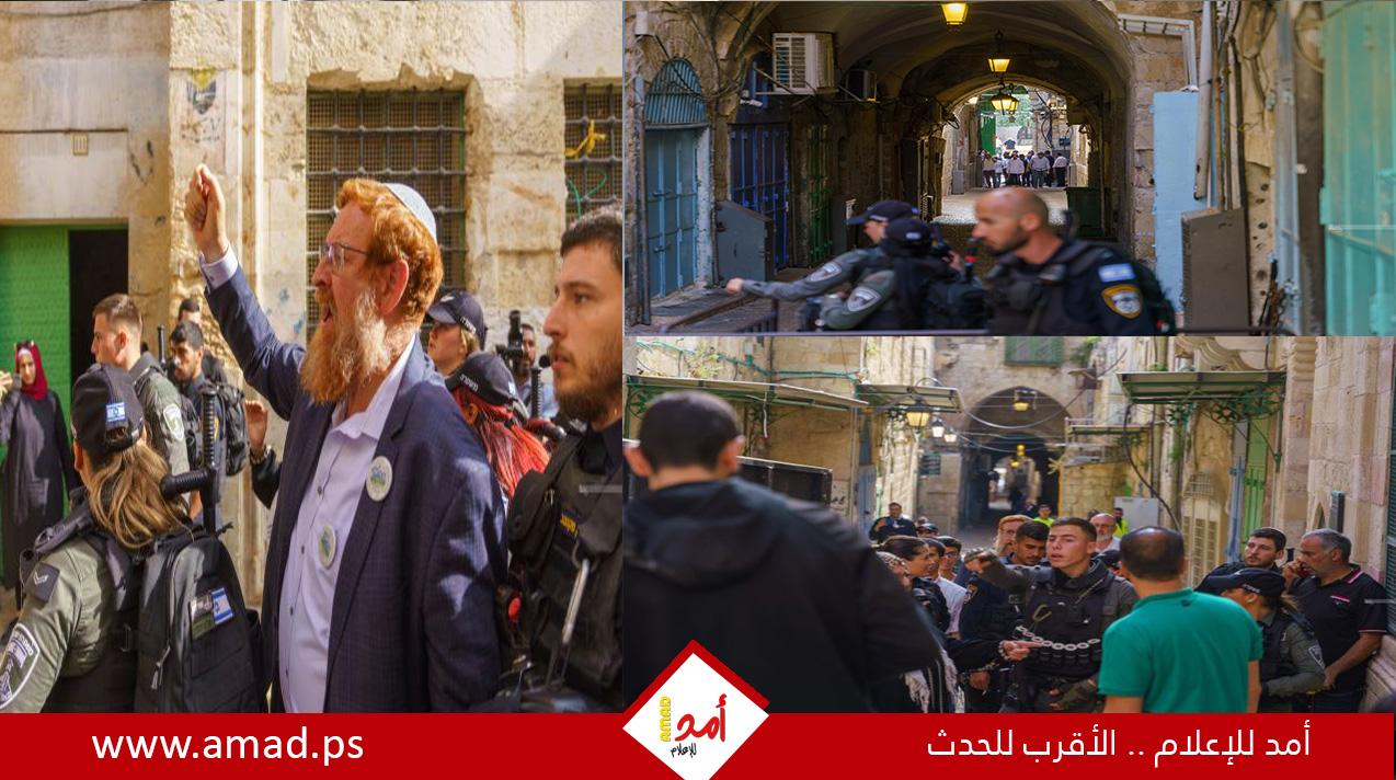استمرار المستوطنين الإرهابيين باقتحام المسجد الأقصى..وتحضيرات "مسيرة الأعلام" تبدأ - صور وفيديو