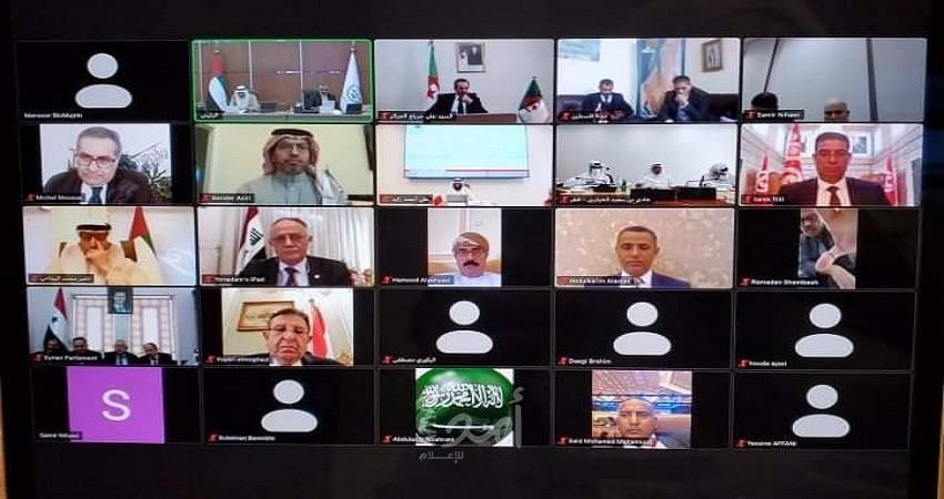 البرلماني العربي يؤكد مركزية القضية الفلسطينية ورفض المشاريع التي تستهدفها