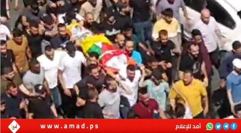 نابلس تشيّع جثمان الشهيد "بدر مصري" وسط صيحات من الغضب- فيديو وصور