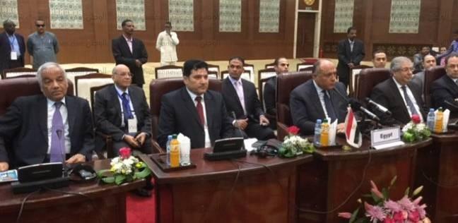 وزير خارجية "مصر" يُطيح بـ"ميكروفون الجزيرة" قبل عرض بيان الاجتماع السداسي لسد النهضة