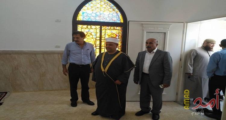 بالصور..."ادعيس  ومهنا" يتفقدان مدينة الحجاج في أريحا