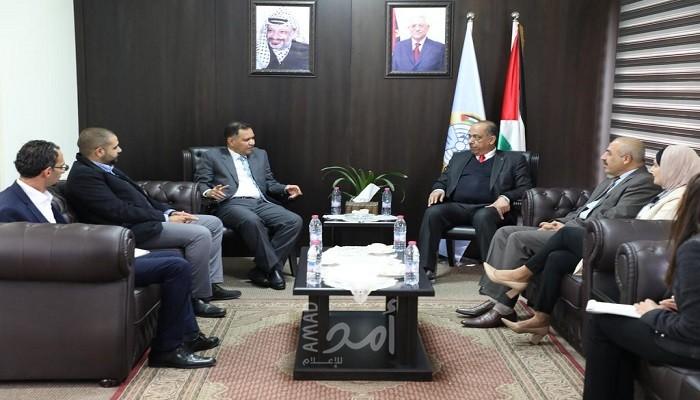 رام الله: وزير العدل يبحث مع القائم بأعمال السفارة العُمانية دعم قطاع العدالة