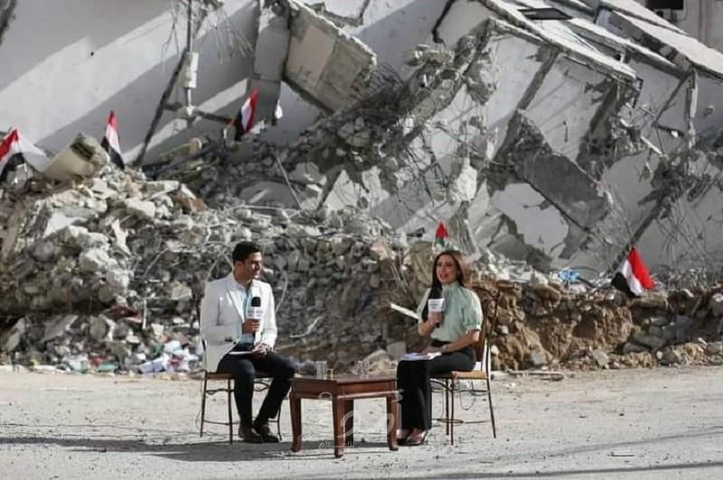 غزة: حركة الجهاد تكرم "التلفزيون المصري"