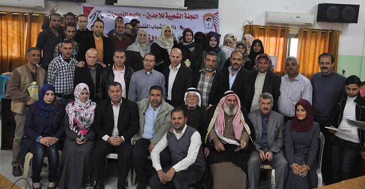 لجنة حي الرحمة في النصيرات تلتقي مدير شركة الكهرباء بالمحافظة الوسطى المهندس محمد أبو شعبان
