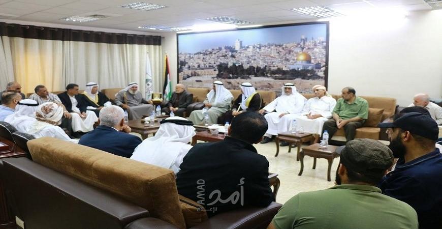 بحر يستقبل وجهاء ومخاتير القطاطوة ويؤكد على أخذ العدالة مجراها