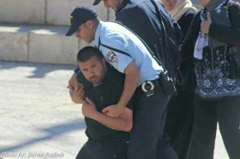 محدث ـ اعتقال كادر فتحاوي وناشط مقدسي بسبب رفع اعلام فلسطينية  اثناء المارثون الإسرائيلي