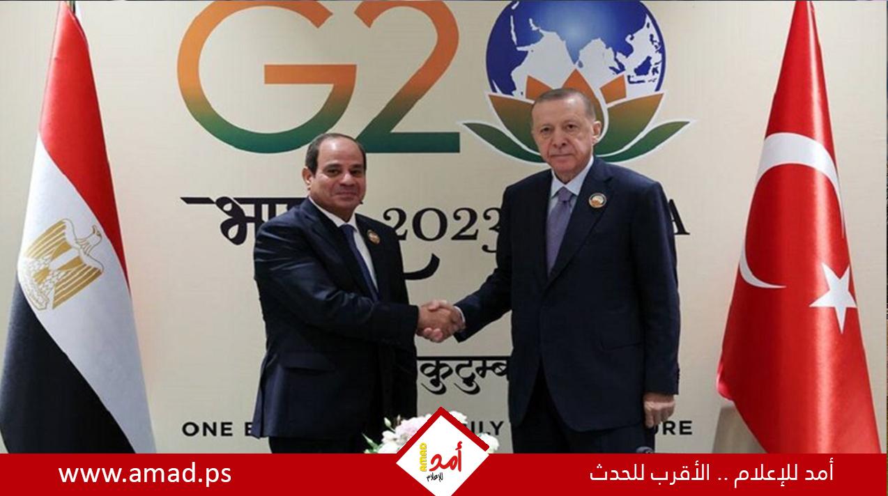 أردوغان يتسلم أوراق أول سفير مصري في تركيا منذ 10 سنوات