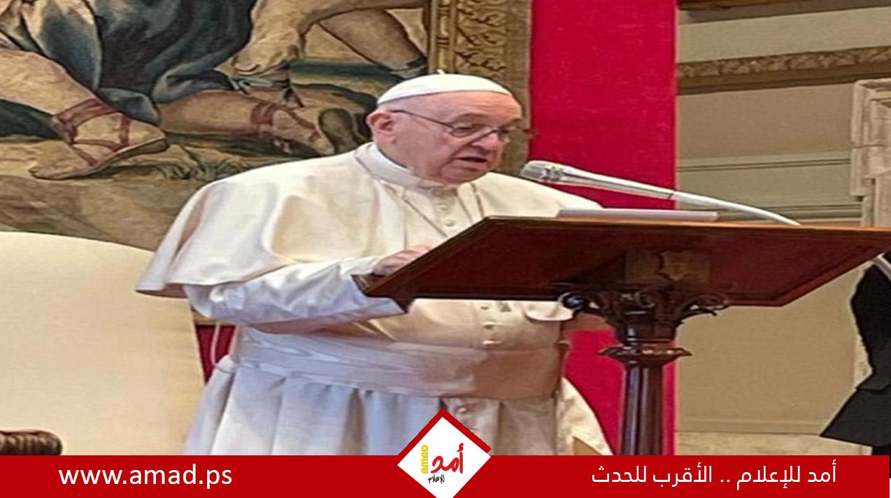 بابا الفاتيكان: الاستقالة أمر وارد ولكن ليس الآن