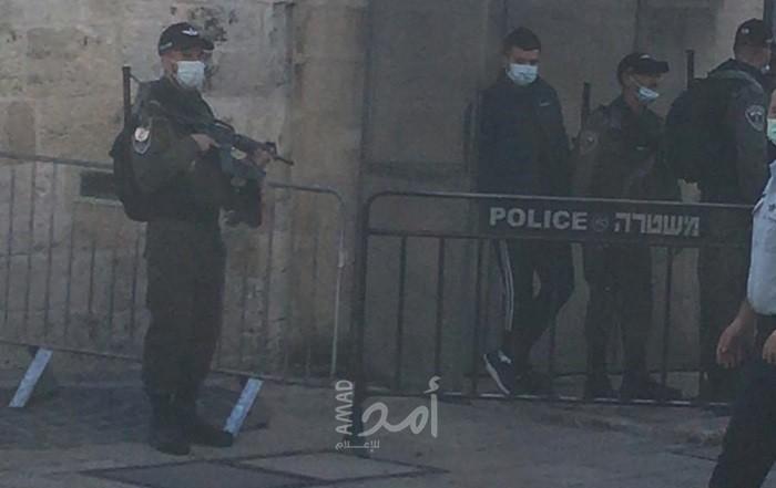 القدس: قوات الاحتلال تعتقل الشاب "عمر محيسن" من المسجد الأقصى