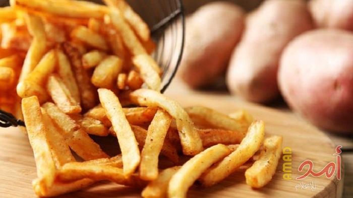 مخاطر تسخين البطاطا المقلية