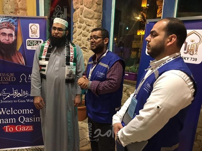 وفد مؤسسة الخير البريطانية يصل غزة لافتتاح وتنفيذ مشاريع