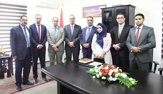 معاونو نيابة يؤدون اليمين القانونية أمام وزير العدل بحضور النائب العام