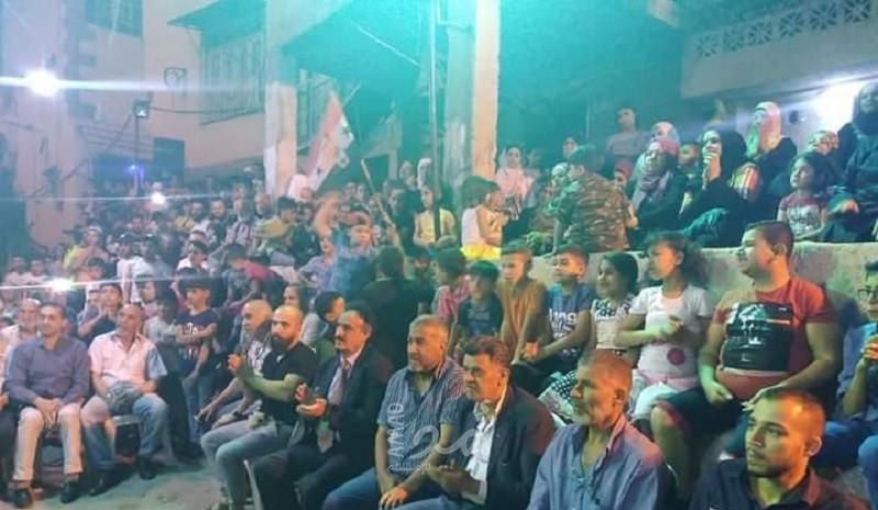 النضال الشعبي في سوريا تشارك بحفل تهنئة للرئيس "بشار الأسد" بفوزه بالرئاسة