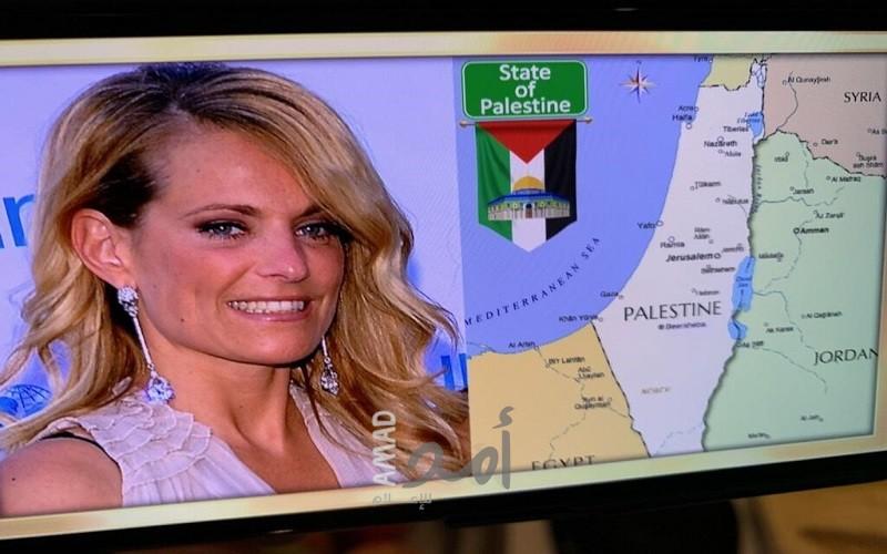 غضب إسرائيلي من نشر خارطة كتب عليها فلسطين ضمن مسابقة ترفيهية تلفزيونية في السويد