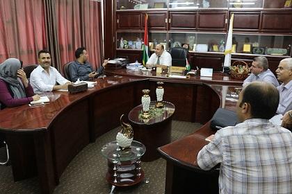 جامعة الإسراء والهيئة المستقلة لحقوق الإنسان تبحثان سبل التعاون المشترك