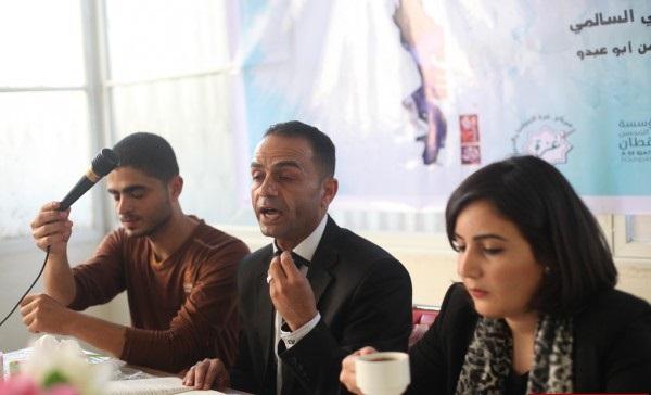 غزة: مؤسسة بيت الصحافة تستضيف الكاتب هاني السالمي