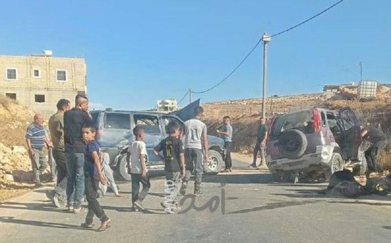 إصابات في حادث سير في الخليل بينها خمس بالغة الخطورة