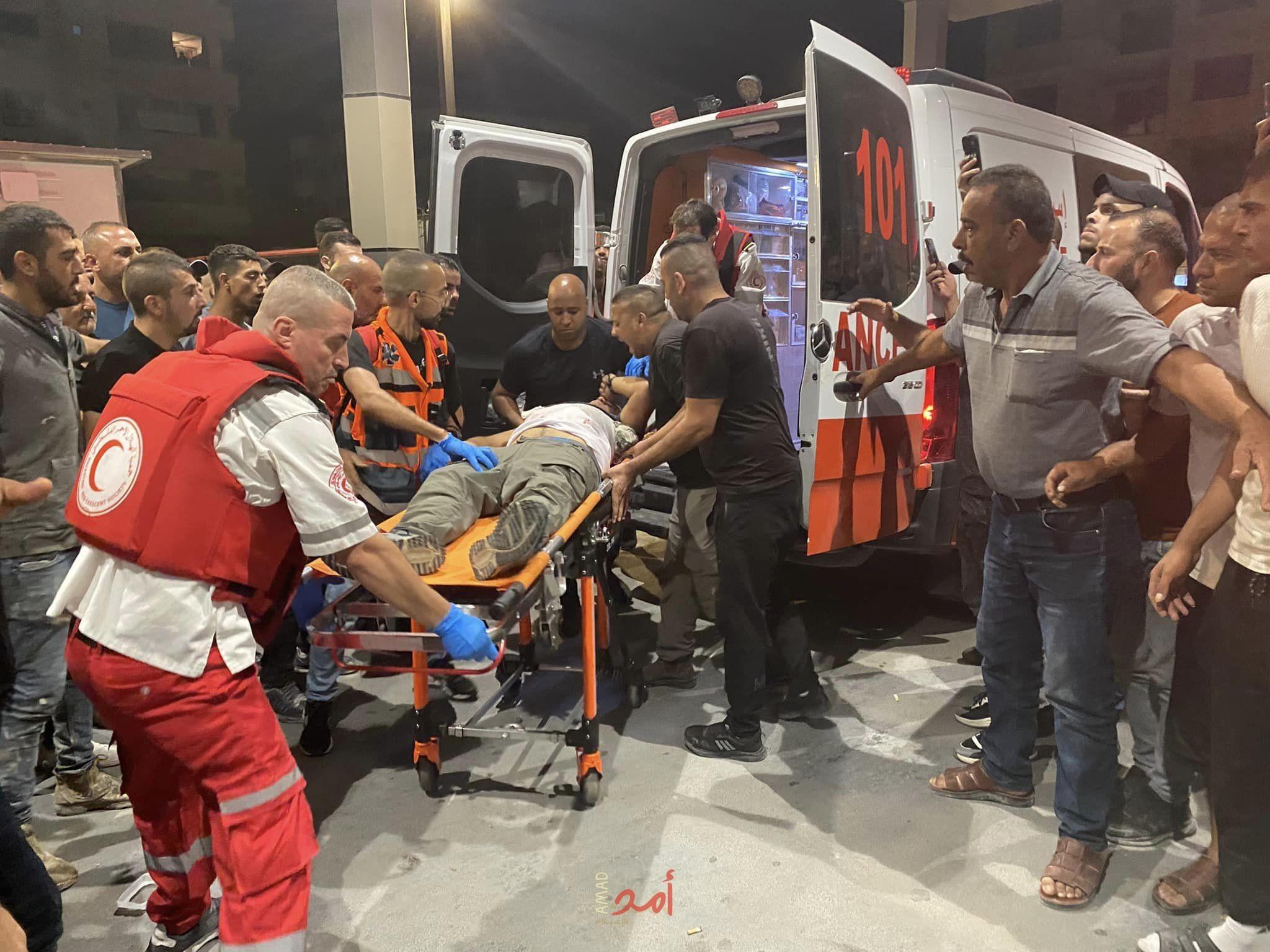 إصابة شابة بالرصاص الحي خلال اقتحام جيش الاحتلال برقة شمال غرب نابلس 