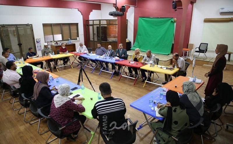 "الثقافة والفكر الحر" تعقد ورشة تفاعلية مع رؤساء بلديات خانيونس ولجان تعزيز الصمود
