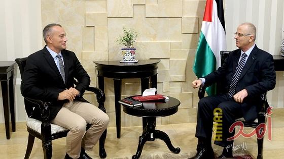 الحمد الله يبحث مع ميلادينوف تطورات ملف المصالحة
