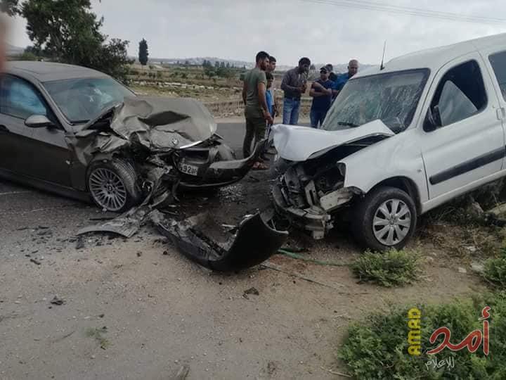 الشرطة الفلسطينية: مصرع 6 أشخاص وإصابة 207 آخرين في 277 حادث سير الأسبوع الماضي