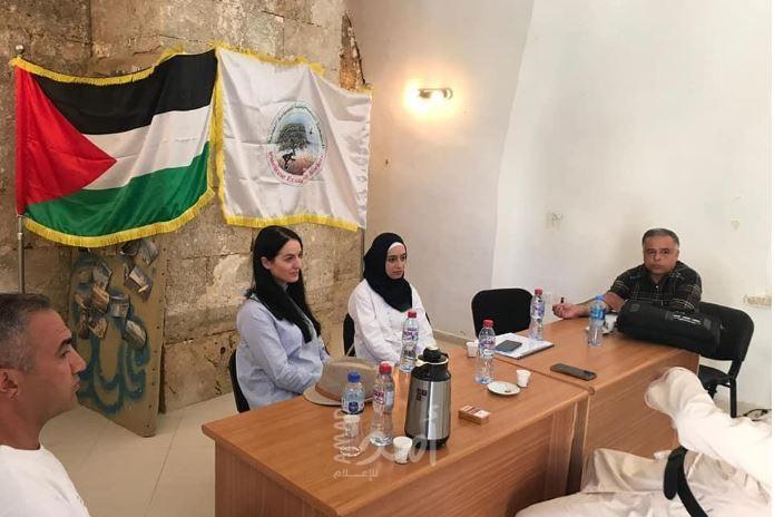 المديرة الإقليمية لمؤسسة هانس زايدل تطلع على واقع السياحة البيئية في سبسطية