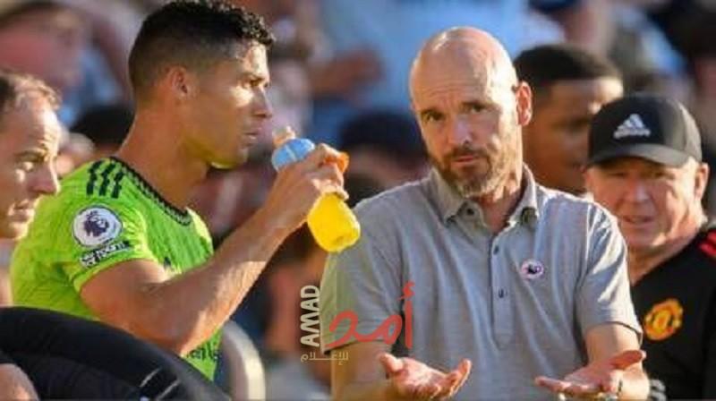 مدرب مانشستر يونايتد يعلق على انضمام رونالدو لـ"النصر السعودي"