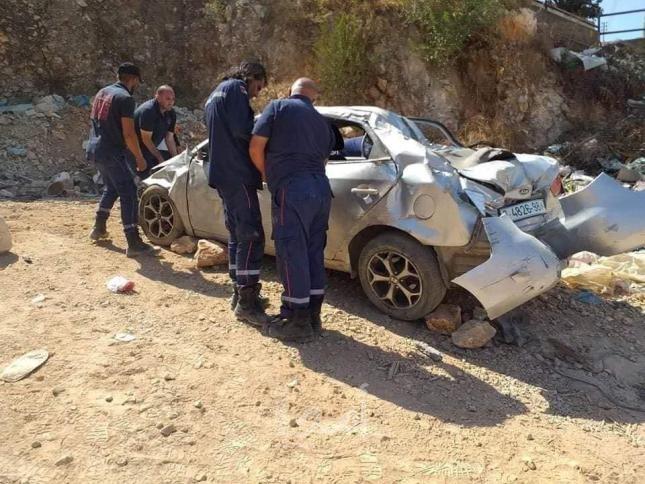 (40) حالة وفاة في حوادث السير بقطاع غزة منذ بدء عام 2020