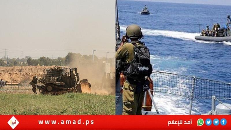 محدث.. توغل محدود شرق حي الزيتون ورفح وزوارق الاحتلال تهاجم مراكب الصيادين