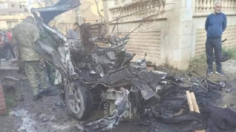 مقتل 4 عناصر من الجيش السوري في انفجار سيارتهم في دير الزور