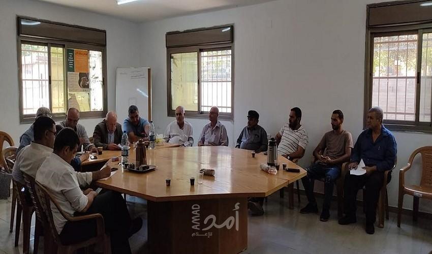 النضال الشعبي تلتقي حزب التجمع المصري في القاهرة