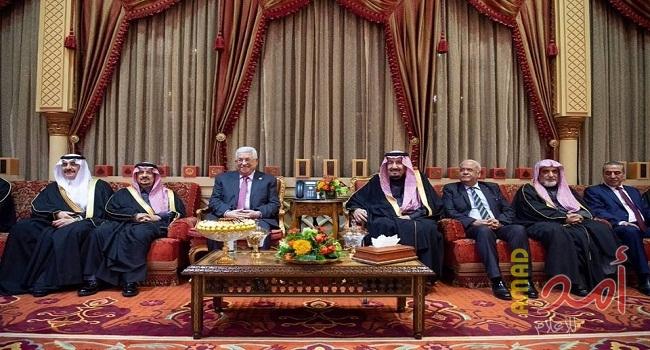 تفاصيل لقاء عباس مع خادم الحرمين الشريفين بالسعودية