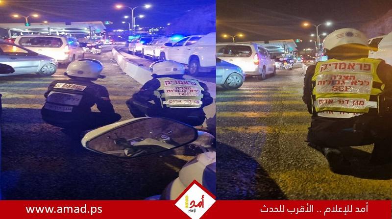 جيش الاحتلال يغلق حاجز الزعيم بعد استهدافه بالرصاص في القدس - فيديو وصور
