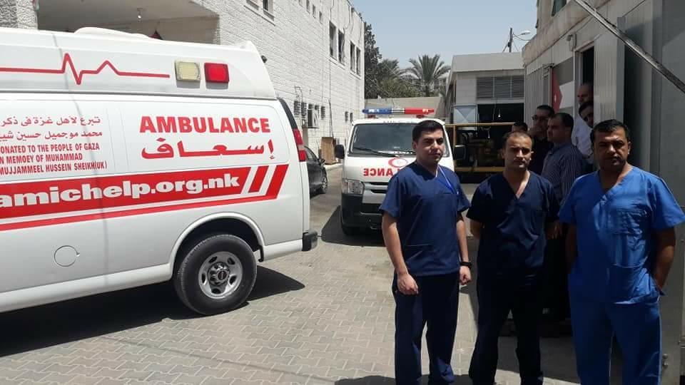 بالصور.. قافلة مساعدات طبية من الأردن والاستعداد لاستقبال جرحى من غزة