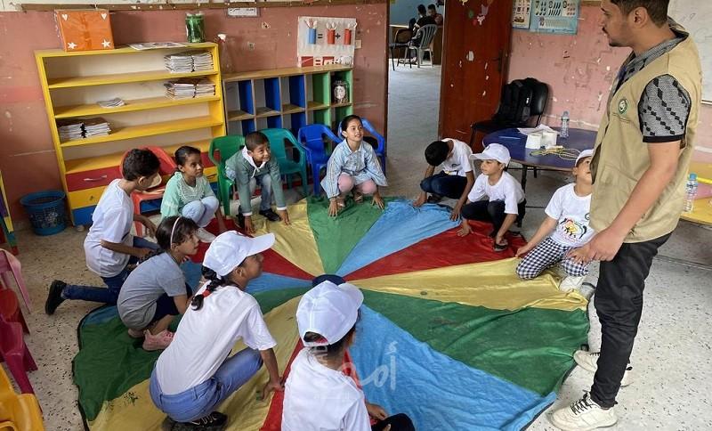 خانيونس: شباب الأمة يستمر بمخيمه الصيفي"أجيال القدس" ضمن مخيمات "المسرى والأسرى"