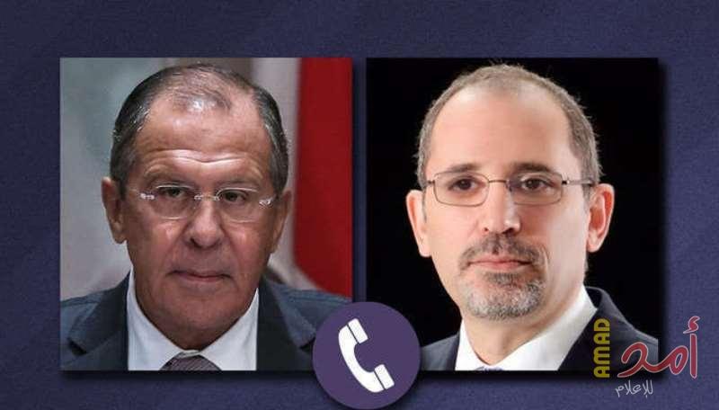 لافروف والصفدي يبحثان هاتفياً قضية عودة اللاجئين السوريين إلى بلدهم