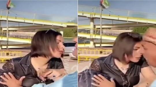 موقف محرج لشمس الكويتية بعد محاولتها تقبيل شيف إماراتي