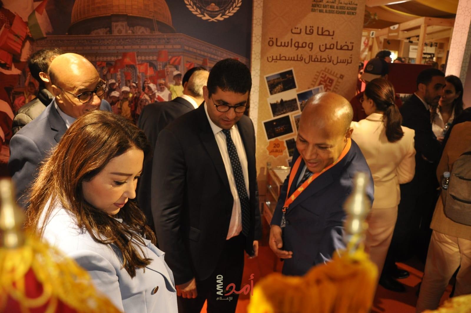 وكالة "بيت مال القدس" تقدم  رحلة الطفولة المقدسية إلى الديار المغربية" في معرض الدار البيضاء الدولي لكتاب الطفل والشباب