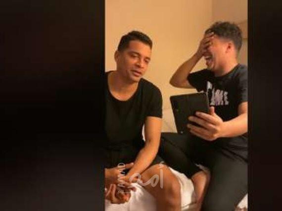 فيديو جديد لحمو بيكا مع عمر كمال وشاكوش ..«أنا بطلع بث مباشر ومبطلعش لايف»