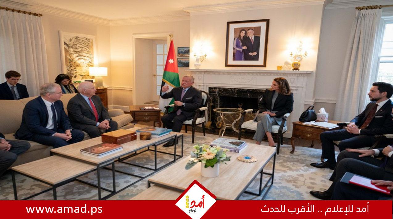 الملك عبدالله: استمرار الحرب على غزة يقوض فرص إحياء عملية السلام