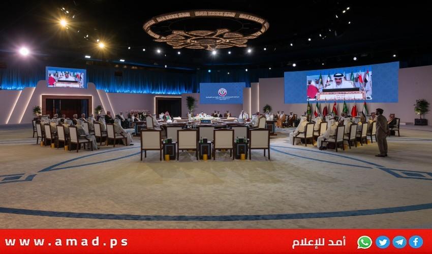 قمة التعاون الخليجي تؤكد ضرورة استئناف للهدنة الإنسانية، وصولاً إلى وقف كامل لإطلاق النار