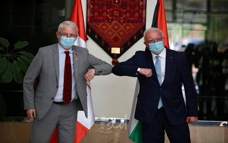 المالكي يدعو  كندا للضغط على إسرائيل لوقف سياساتها الاستعمارية في القدس
