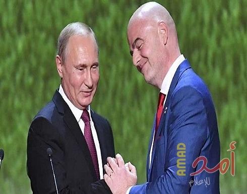 رئيس "الفيفا".. وقعنا جميعا في حب روسيا خلال استضافتها مونديال 2018