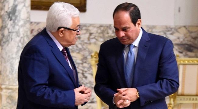 الرئيس  عباس يجتمع مع الرئيس السيسي
