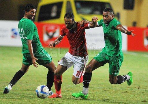 بالفيديو .. الأهلى المصري يصعد لقمة الدورى بثنائية فى غزل المحلة
