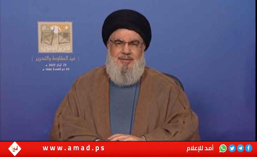 متوعدا إسرائيل.. نصر الله: توقّف جبهة لبنان مرتبط بغزة.. وإذا استمريتم بالحرب معنا نستمر