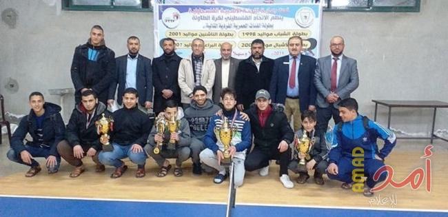 الاتحاد الفلسطيني يفتتح فعاليات بطولة الفئات العمرية في قاعة نادي المجمع الإسلامي
