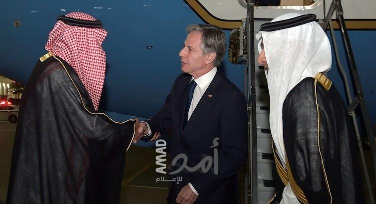 بلينكن يصل إلى السعودية: لتعزيز "التعاون الاستراتيجي"..