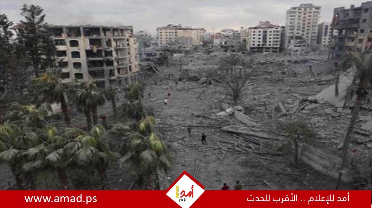 الأمم المتحدة: (35%) من مباني قطاع غزة أصبحت مدمرة
