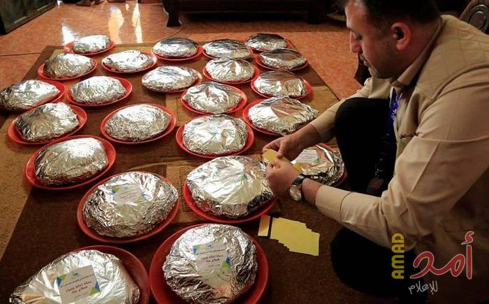 ضمن حملة مركز فتا لإغاثة كرماء غزة.. توزيع وجبات طعام وسلة خضار (صور)